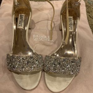 Badgley Mischka Heels - Size 6.5 - Ivory
